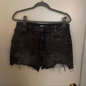 Old Navy Black jean shorts